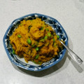 悠☆佳☆愛☆誉's cooksnap of when they made 簡単！かぼちゃと枝豆のサラダ.