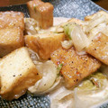 mioly's cooksnap of when they made 簡単おかず♪厚揚げ、レタスのチリソース.