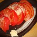 mikiha5's cooksnap of when they made トマトのスライスさらだ♪.