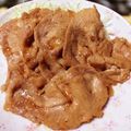 nido210's cooksnap of when they made 豚肉の生姜焼き.