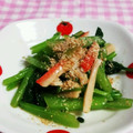 うさうさまろん's cooksnap of when they made 不断草とかにかまも柚子胡椒和え.
