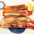 ころりんこっこ's cooksnap of when they made ☆定番☆えびしそ春巻き♪.