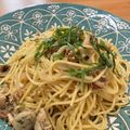 未来への扉's cooksnap of when they made 牡蠣オイル漬けで濃厚♪大葉と牡蠣のパスタ.