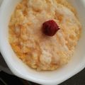 プーちゃんちゃん's cooksnap of when they made 梅干し入りたまごがゆ♡.