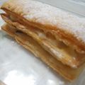 そらみやーん's cooksnap of when they made マロンのミルフィーユ♪パイシートで簡単♪.