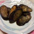 クックHFVX6J☆'s cooksnap of when they made 弁当に茄子のウスターソースケチャップ炒め.