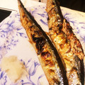 ゆー1029's cooksnap of when they made 秋味☆さんまの塩焼きの焼き方.