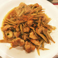 mizund's cooksnap of when they made ☆鶏ごぼうの甘辛炒め☆.