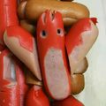 夢の屋☆ミ's cooksnap of when they made 簡単！ポケモンキャラ弁☆赤ウインナーで☆.