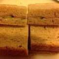 さくら11's cooksnap of when they made 喫茶店のハムサンド.