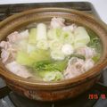 3ﾊﾞｯｸﾀｲｶﾞｰ's cooksnap of when they made 豚バラ肉で、スタンディングねぎ鍋.