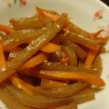 ｅｎｊｏｙ沖縄あみ's cooksnap of when they made こんにゃくのきんぴら.