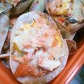 メリーベリー's cooksnap of when they made 餃子カップでカワイイ☆鮭のタルタル焼き.