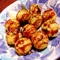 Harryママ's cooksnap of when they made 残りご飯で☆タコ焼き風まん丸焼おにぎり.