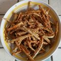 りーゆえん's cooksnap of when they made 癖になる味？甘辛ごぼうスティック♡.