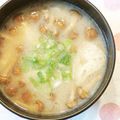 ともりん0203's cooksnap of when they made なめこと油揚げのお味噌汁.