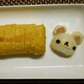 taruto77's cooksnap of when they made リラックマの大根おろしアート＊デコ卵焼き.