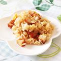 咲奈まま's cooksnap of when they made あまった唐揚げで中華おこわ味チャーハン⁉.