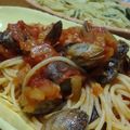 cocoりえ's cooksnap of when they made あさりのパスタ☆簡単ボンゴレロッソ.