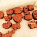 こんこんこんのん's cooksnap of when they made ＊全粒粉クッキー〜ホワイトチョコココア＊.
