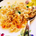 ∞mikura∞'s cooksnap of when they made 簡単朝ご飯♪チーズチャーハン.