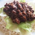 きいmama♡'s cooksnap of when they made ジャージャー麺風☆肉味噌そうめん.