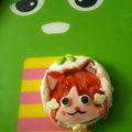 夢の屋☆ミ's cooksnap of when they made イチゴニャン♡サンドイッチ.