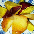 ユウケンジャー's cooksnap of when they made さつまいもとさつま揚げの煮物☆.
