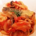 lucey☆girl's cooksnap of when they made 真鯛のトマトソース煮込み.