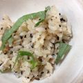 お市22's cooksnap of when they made 塩昆布シラス梅大葉の混ぜ込みおにぎり♪.