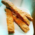 yamase963's cooksnap of when they made 八ツ橋っぽい？シナモンのビスコッティ.