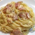 もやしスイマー's cooksnap of when they made 簡単☆15分☆濃厚カルボナーラ.