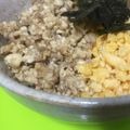 あずฅ•ω•ฅ's cooksnap of when they made 節約！豆腐でカサ増し２色そぼろ丼.