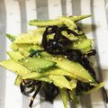 ころプー's cooksnap of when they made 【お手軽一品】胡瓜の塩昆布和え.