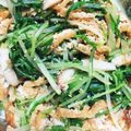 LUHANexo's cooksnap of when they made 水菜のおひたし.