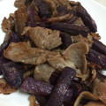タマ姉's cooksnap of when they made 焼肉のタレで！豚肉とさつまいもの炒め物.