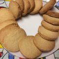 Kのん's cooksnap of when they made さくさく☆たまごクッキー.