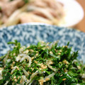 hikaruっち's cooksnap of when they made はなびし草の人参葉とジャコの胡麻和え.
