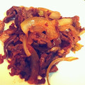 Swimmy☆'s cooksnap of when they made 簡単☆豚肉と玉ねぎの豆板醤炒め♪.