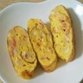 ととろ26's cooksnap of when they made たまご焼き★カニカマ.