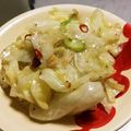 ぷらりんこ's cooksnap of when they made 小エビとキャベツのアンチョビ炒め.