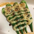 はむはむじ's cooksnap of when they made これだけで美味しい！オクラのマヨ焼き.