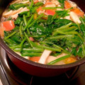megomo's cooksnap of when they made 簡単 ほうれん草 トマトのコンソメスープ.