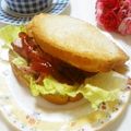 メルティローズ's cooksnap of when they made トマトソースで♪ブランチサンド.