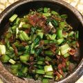 クックZSBQBO☆'s cooksnap of when they made カブの葉と桜エビのご飯のお供.
