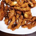 イヴォンヌスキー's cooksnap of when they made ✳イカゲソの唐揚げ～(*^^*).
