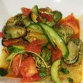ダッフィーニーうに's cooksnap of when they made 簡単　缶つまDEムール貝とたっぷり野菜♪.