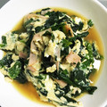 ワラわらびもち's cooksnap of when they made 冬においしい…ほうれん草の卵とじ.