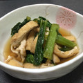 Poucette's cooksnap of when they made 小松菜と油揚げの煮浸し.