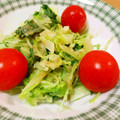 なみちちょこ's cooksnap of when they made 水菜とキャベツのゴマだれ和え.